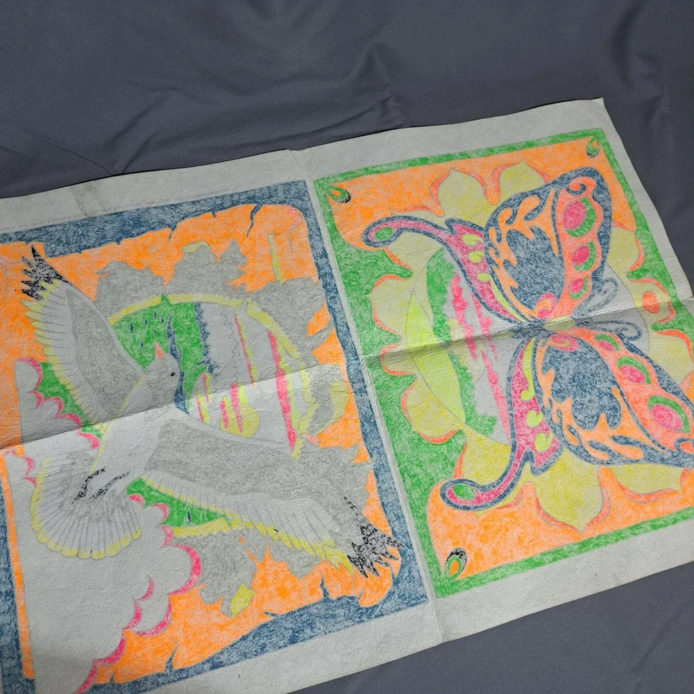 Set of 2‎ Line Prints 'Free Flight